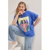 Trendyol Ženska majica Tbbss25Bf00041, Tamnoplava | Eponuda.com