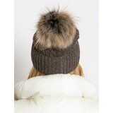 Wool Fashion Italia Cap-AT-CZ-173501.44-dark brown | Shoptok.si