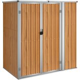 Furnova Vrtna lopa za orodje rjava 161x89x161 cm pocinkano jeklo, (21912728) | Shoptok.si