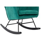 XORA gugalnik, zelena, črna les, kovina, tekstil | Shoptok.si