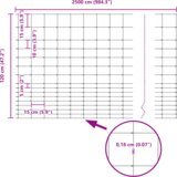 vidaXL Postovi za ograde 22 kom U-kanal 120 cm Galvanizirani čelik | shoptok.hr