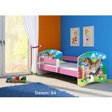ACMA dečiji krevet ii 140x70 + dušek 6 cm PINK34 | ePonuda.com