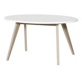 Oliver Furniture® lesena otroška mizica pingpong white/oak Cene