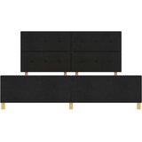  Krevet Crna 200x200 cm Tkanina | shoptok.hr