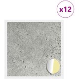  Ljepljiva Pokrivač za Vijake 12 pcs Betonski sivi Ø 20 x 0,5 mm | shoptok.hr