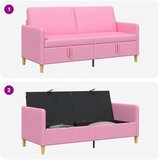 SOFA s pohranom Ružičasta 172 x 78 x 87 cm Poliester | Eponuda.com