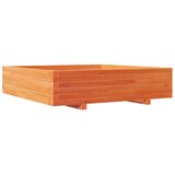  Vrtna sadilica voštano smeđa 100x100x26,5 cm masivna borovina | Eponuda.ba