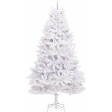  Umjetno božićno drvce s nogom Bijelo 300 cm PVC i čelik | Eponuda.com