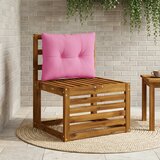  Jastučić za leđa PUTTEN 100% poliester Ružičasta - Ružičasta 60 x 40 x 10 cm Poliester | shoptok.hr