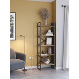 Marckeric Regal v hrastovem dekorju v naravni barvi 58x175 cm Ara – | Shoptok.si