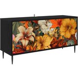 vidaXL TV ormar GENNEP 102 x 33 x 51 cm Crni hrast Konstruirano drvo - Print ljiljana | shoptok.hr