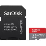 Sandisk Ultra 64GB Class10 UHS-I A1 Micro SD z adapterjem, (21716540) | Shoptok.si