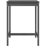  Vrtni stol sivi 82,5x82,5x110 cm od masivne borovine | shoptok.hr