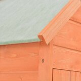vidaXL vrtna kućica za pohranu 71 x 60 x 213 cm drvena | shoptok.hr