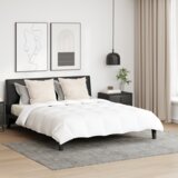 vidaXL Odeja z blazino 3 pcs Bela 200 x 220 cm Puh | Shoptok.si