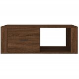  Stolić za kavu boja hrasta 100x50,5x35 cm konstruirano drvo | Shoptok.si