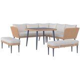 Ambia Garden VRTNA LOUNGE GARNITURA tkanina železo | Shoptok.si