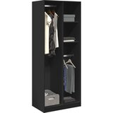vidaXL Ormar crni 80 x 50 x 200 cm od konstruiranog drva | shoptok.hr