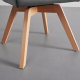 Bessagi Home stol katrin, siva, vrtljiv | Shoptok.si