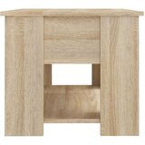 Stolić za kavu boja hrasta 79 x 49 x 41 cm konstruirano drvo | shoptok.hr