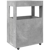 Barska kolica boja betona 60x39,5x89 cm od konstruiranog drva | shoptok.hr