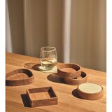 LIND DNA Dekorativna lesena škatla za shranjevanje v naravni barvi 14x12,5x3 cm Curve S – | Shoptok.si