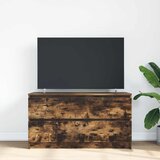 TV ormarić boja dimljenog hrasta 100x35x54 cm konstruirano drvo | shoptok.hr