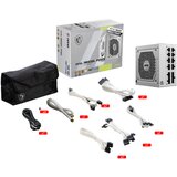 MSI Napajalnik Mag A850Gl Pcie5 850W 80 Plus Gold Modular White, (21408655) | Shoptok.si