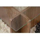 Hanah home stočić za dnevnu sobu flavio - walnut walnut coffee table | Eponuda.com