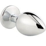 DREAMTOYS Gleaming Love Plug Silver Large | shoptok.hr