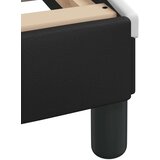 Posteljni okvir z vzglavjem črn in bel 200x200 cm umetno usnje, (21086470) | Shoptok.si