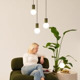 Sollux Zelena viseča svetilka iz opalnega stekla ø 12 cm Orbital – | Shoptok.si