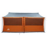  Obiteljski šator s krovom Siva i narančasta 450 x 400 x 265 cm | shoptok.hr