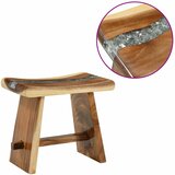  Stolica za tuširanje Prirodna 50 x 30 x 44 cm Čvrsto drvo suar | shoptok.hr
