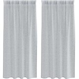 vidaXL Voile zavesa z zavesami 2 pcs Temno siva 175 x 140 cm Poliester, (5000149402) | Shoptok.si