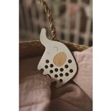 Milin Small Wooden Lacing Toy Elephant aktivnostna igrača 8,5 cm x 12,5 cm x 0,7 cm 1 kos | Shoptok.si
