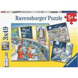 Ravensburger puzzle - Na svemirskoj misiji sa Tomom i Mijom - 3x49 delova Cene