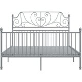  Za krevet sivi metalni 160 x 200 cm | shoptok.hr