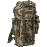 Urban Classics Nylon Military Backpack Olive Camo