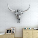  Stenska Dekorativna Lobanja Aluminij Srebrne Barve | Shoptok.si