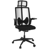 MID.YOU Pisarniški Stol Arceo B, Črna | Shoptok.si