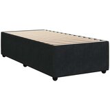  Box spring krevet s madracem crni 90x200 cm baršunasti | shoptok.hr