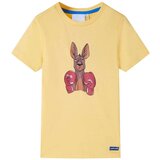  Dječja majica kratkih rukava žuta 116 | shoptok.hr