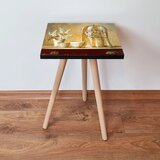 Hanah home klub sto Shp308, 35x42x35 cm, Šareni | ePonuda.com