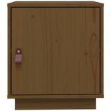  Noćni ormarići 2 kom boja meda 40x34x45 cm od masivne borovine Smeđa | shoptok.hr