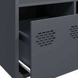 vidaXL Visoka omara antracit 68x39x103,5 cm jeklo | Shoptok.si