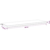  Jastučić za klupu SOEST 100% poliester Crvena 150 x 50 x 5 cm | shoptok.hr