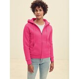 Fruit Of The Loom Pink Zippered Sweatshirt Cene