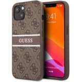  Trdo ohišje za Apple iPhone 13 PU 4G Stripe, Rjava, (21244208) Cene