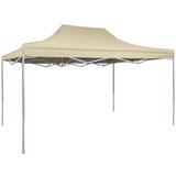 vidaXL Profesionalni zložljiv šotor za zabave aluminij 3x4 m krem Cene